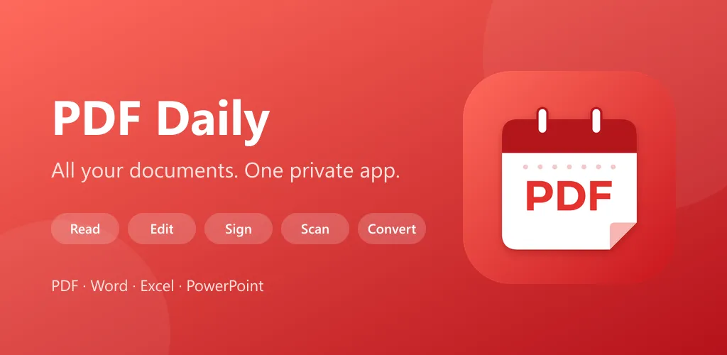 PDF Daily, a PDF app for Android